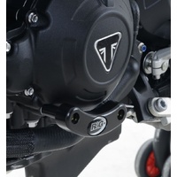 R&G Racing Left Side Engine Case Slider Black for Triumph Speed Triple S/R 16-18/Speed Tripe RS 18-20
