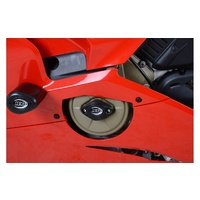 R&G Racing Left Side Engine Case Slider Black for Ducati Panigale V4 17-19/V4S 18-20/Speciale/V4R 2020/Streetfighter V4/S 2020