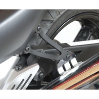 R&G Racing Exhaust Hangers (Pair) Black for Suzuki Inazuma 250 13-16