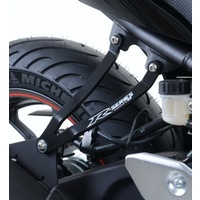 R&G Racing Exhaust Hanger (Single) Black for Yamaha YZF-R25 14-20/YZF-R3 15-20