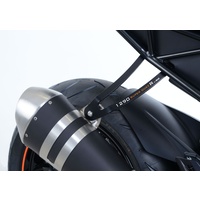 R&G Racing Exhaust Hanger (Single) Black for KTM 1290 Super Duke R 17-19
