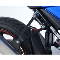 R&G Racing Exhaust Hanger (Single) Black for Suzuki GSX 250R 17-20