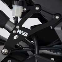 R&G Racing Exhaust Hanger Kit Black for Kawasaki Ninja 1000SX 20-Up