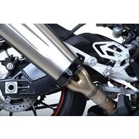 R&G Racing Exhaust Protector Black for BMW S1000RR 15-18