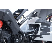R&G Racing Boot Guard Kit (4 Piece) Black for BMW S1000R 17-20/S1000RR 15-20