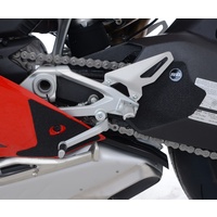 R&G Racing Boot Guard Kit (3 Piece) Black for Ducati Panigale V4 17-19/V4S 18-20/V4R 2020