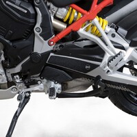R&G Racing Boot Guard Kit Black for Ducati Multistrada V4(S) 21-Up