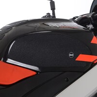 R&G Racing Tank Traction Grips Black for Aprilia Tuono V4 1100 21-Up