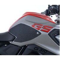 R&G Racing Tank Traction Pads (2 Piece) Black for BMW G310GS 17-19