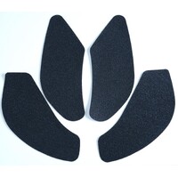 R&G Racing Tank Traction Pads (4 Piece) Black for Kawasaki ZX-6R 2020/ZX-6R 636 12-19