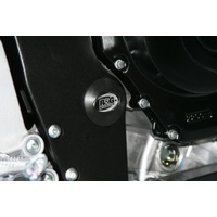 R&G Racing Right Side Frame Plug (Single) Black for Suzuki GSX-R600 06-10/GSX-R750 06-18