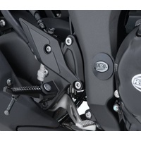 R&G Racing Right Side Frame Plug (Single) Black for Kawasaki ZX10-R 08-20/Z1000 10-18/Z1000SX 11-19/Ninja 1000SX 2020