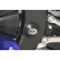 R&G Racing Lower Left Side Frame Plug (Single) Black for Yamaha YZF-R6 06-20