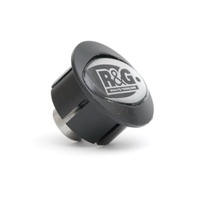 R&G Racing Upper Left or Right Side Frame Plug (Single) Black for Yamaha YZF-R6 06-16