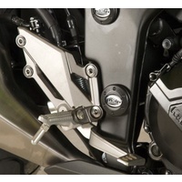 R&G Racing Lower Left or Right Side Frame Plug (Single) Black for Kawasaki Ninja 250 08-17/Ninja 300/KTM 790 Adventure 19-20