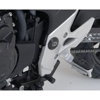 R&G Racing Left or Right Side Frame Plug (Single) Black for Honda CBR500R/CB500F/CB500X 13-15/Suzuki V-Strom 250 17-20