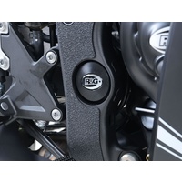 R&G Racing Left Side Frame Plug (Single) Black for Kawasaki ZX10-R 16-20