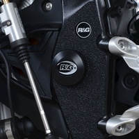 R&G Racing Lower Left Side Frame Plug (Single) Black for BMW S1000RR 19-20/S1000XR 2020/Honda CBR1000RR-R Fireblade/CBR1000RR-R Fireblade SP 2020