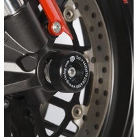 R&G Racing Fork Protectors Black for Aprilia/Ducati/Moto Guzzi Models