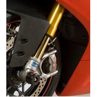 R&G Racing Fork Protectors Black for Ducati 899/1199/1299/V2/V4 Panigale