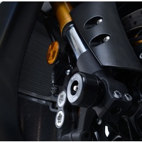 R&G Racing Fork Protectors Black for Yamaha MT-10 16-20/YZF-R1 15-20/YZF-R1M 15-19/YZF-R6 17-20