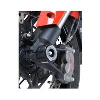 R&G Racing Fork Protectors Black (Large Bobbins) for various Ducati Models