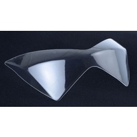 R&G Racing Headlight Shield Clear for Kawasaki Z250 13-18/Z300 15-18/Z800 13-16