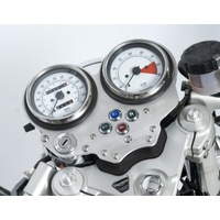 R&G Racing Instrument Fascia Silver for Triumph Thruxton 900 08-13