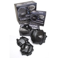 R&G Racing Engine Case Cover Kit (2 Piece) Black for Honda CB600 Hornet 07-11/CBF600 08-12/CBF600 Sport 2009/CBR600F 11-14
