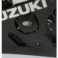 R&G Racing Engine Case Cover Kit (2 Piece) Black for Suzuki GSX-R600/GSX-R750 04-05