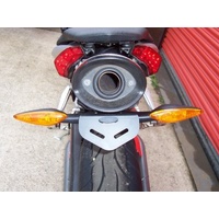 R&G Racing Tail Tidy License Plate Holder Black for Benelli Cafe Racer 1130/TNT (All Years)