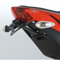 R&G Racing Tail Tidy License Plate Holder Black for Ducati 848 Streetfighter 12-15