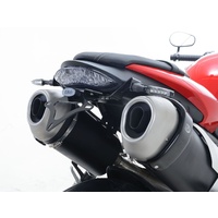 R&G Racing Tail Tidy License Plate Holder Black for Triumph Speed Triple R 16-17/Speed Triple S 16-18