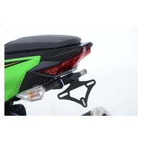 R&G Racing Tail Tidy License Plate Holder Black for Kawasaki Ninja 250 18-20/Kawasaki Ninja 400 18-19/Kawasaki Z250 2019/Kawasaki Z400 19-20