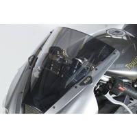 R&G Racing Mirror Blanking Plates Black for Triumph Daytona 675 06-12