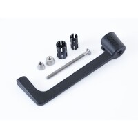 R&G Racing Moulded Lever Guard Black for Kawasaki Ninja H2/Ninja H2R 15-18/Kawasaki ZX10-R 06-20/Kawasaki ZX6-R 05-20