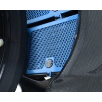 R&G Racing Oil Cooler Guard Blue for BMW HP4 09-14/BMW S1000R 14-20/BMW S1000RR 10-18/BMW S1000XR 15-19