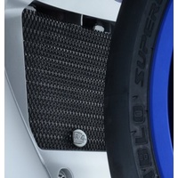 R&G Racing Oil Cooler Guard Black for Yamaha YZF-R1/YZF-R1M 15-20