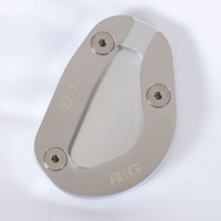 R&G Racing Kickstand Shoe Silver for Kawasaki GTR1400 Concours 13-18