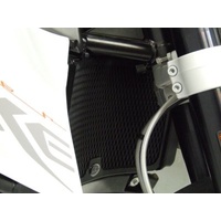 R&G Racing Radiator Guard Black for KTM 990 Super Duke/990R Super Duke (All Years)