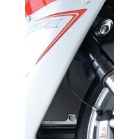 R&G Racing Radiator Guards Black for MV Agusta F4 1000R 10-12