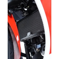 R&G Racing Radiator Guard Black for Honda CBR300R 14-20