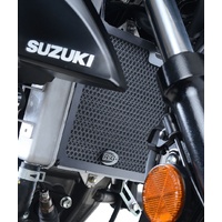 R&G Racing Radiator Guard Black for Suzuki GSX-R125 17-19/GSX-S125 17-20