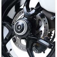 R&G Racing Spindle Blanking Kit Black/Silver for Ducati Multistrada 1200/Multistrada 1200 Gran Turismo