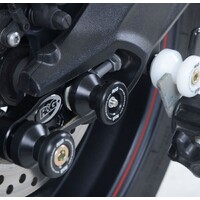 R&G Racing Spindle Sliders Black for Triumph Daytona 675/Daytona Moto2 765 20-/Street Triple 07-/Street Triple R 08- Models