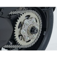 R&G Racing Spindle Sliders Black for Ducati Diavel 11-18/Ducati Diavel 1260S 19-20/Ducati Diavel Strada 13-20