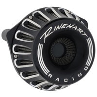 Rinehart Racing RIN-910-0400 Moto Air Cleaner Kit Black for Sportster 91-Up