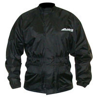 Rjays Black Rainwear Jacket