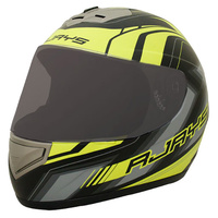 Rjays Apex II Matte Black/Hi-Viz Helmet