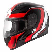 Rjays Grid Gloss Black/Red Helmet